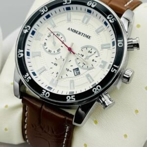 Montre -Ambertime (Silver & Dark night)