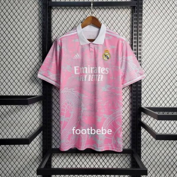 Real de Madrid Pink dragon jersey